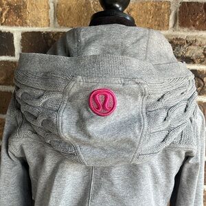 Lululemon Fireside Cable Knit Long Sleeve Full Zip Hoodie